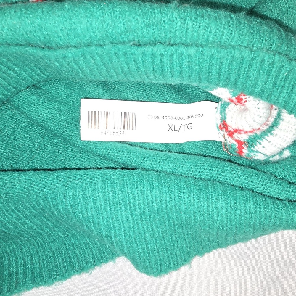 A Little Bit Naughty, A Little‎ Bit Nice Cropped Christmas Sweater – XL - Picture 9 of 9